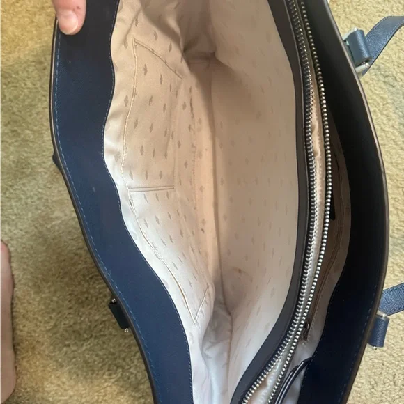 Kate Spade Mint and White Tote Bag - Picture 6 of 7